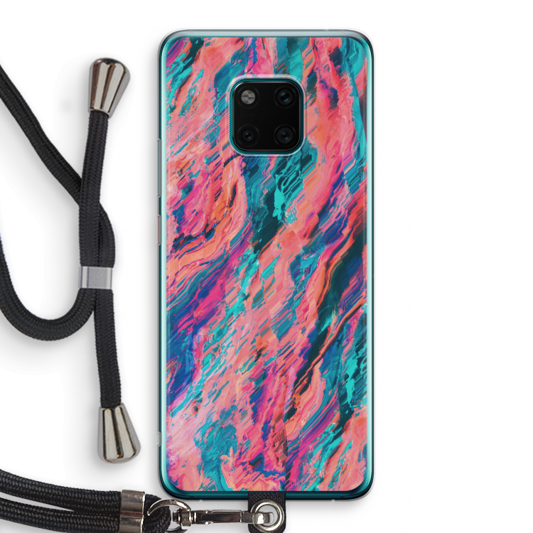 Electric Times: Huawei Mate 20 Pro Transparant Hoesje met koord