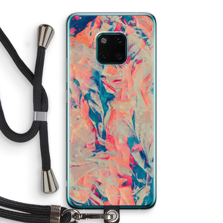 Alone: Huawei Mate 20 Pro Transparant Hoesje met koord