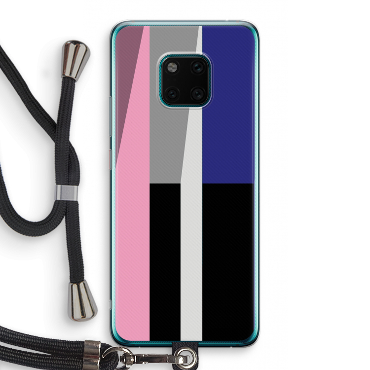 Gestalte 4: Huawei Mate 20 Pro Transparant Hoesje met koord