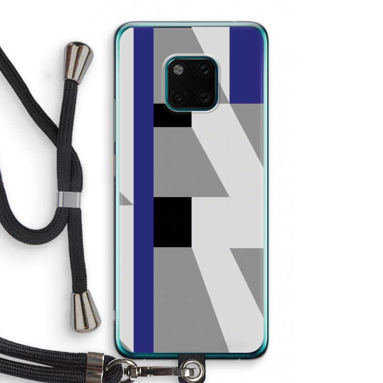 Gestalte 2: Huawei Mate 20 Pro Transparant Hoesje met koord
