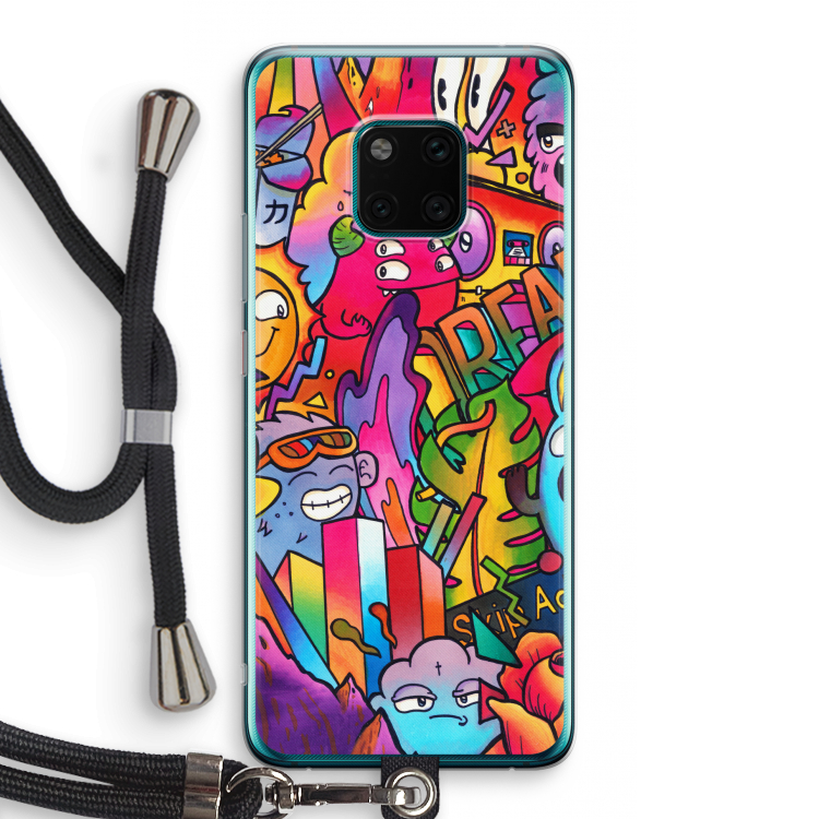 Dreams: Huawei Mate 20 Pro Transparant Hoesje met koord