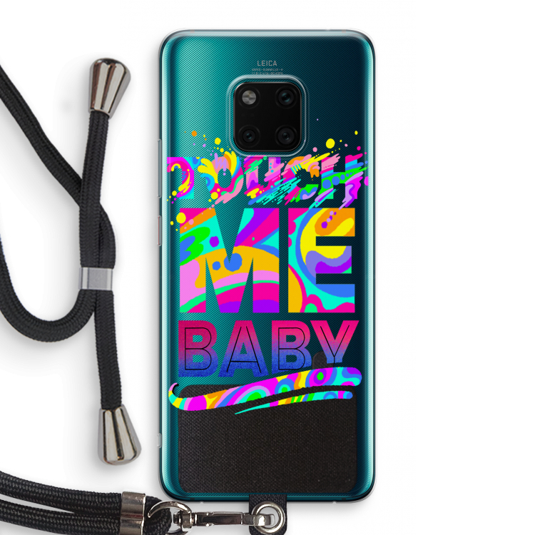 Touch Me: Huawei Mate 20 Pro Transparant Hoesje met koord