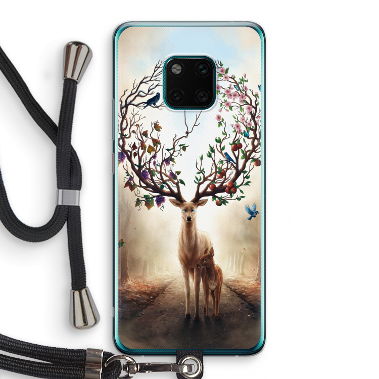 Seasons Change: Huawei Mate 20 Pro Transparant Hoesje met koord