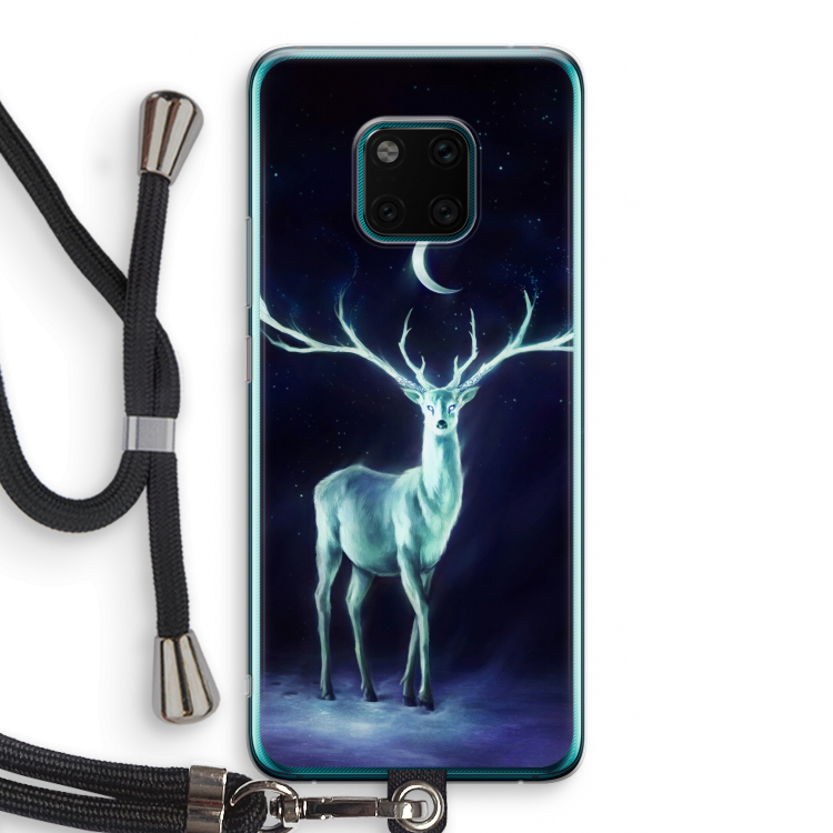 Nightbringer: Huawei Mate 20 Pro Transparant Hoesje met koord