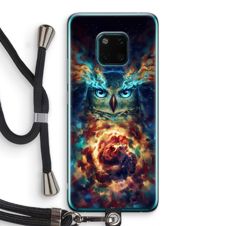 Aurowla: Huawei Mate 20 Pro Transparant Hoesje met koord