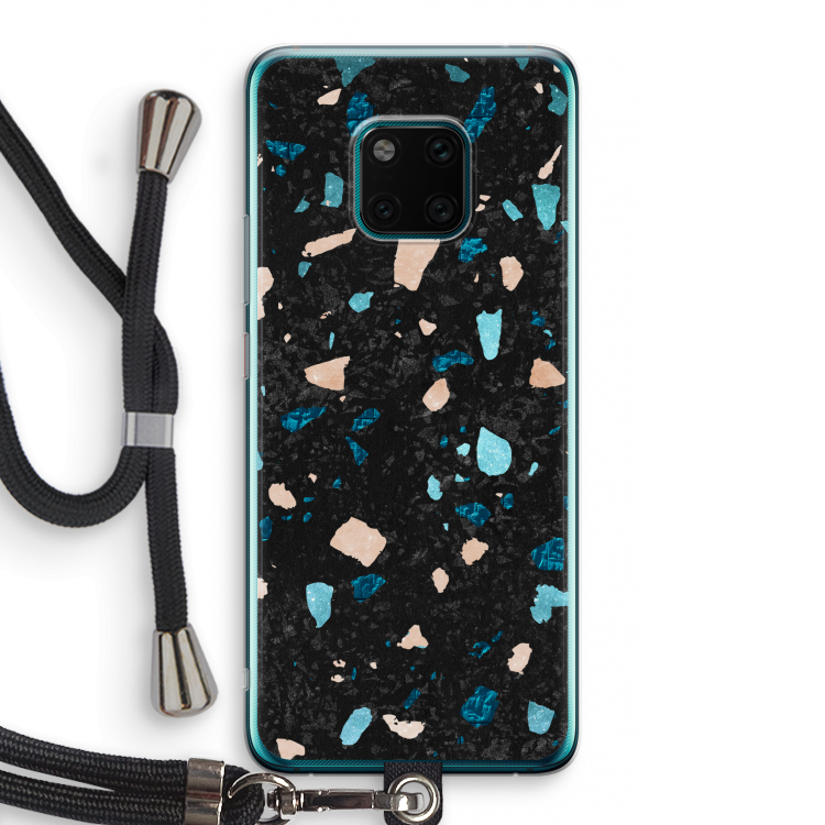 Terrazzo N°11: Huawei Mate 20 Pro Transparant Hoesje met koord