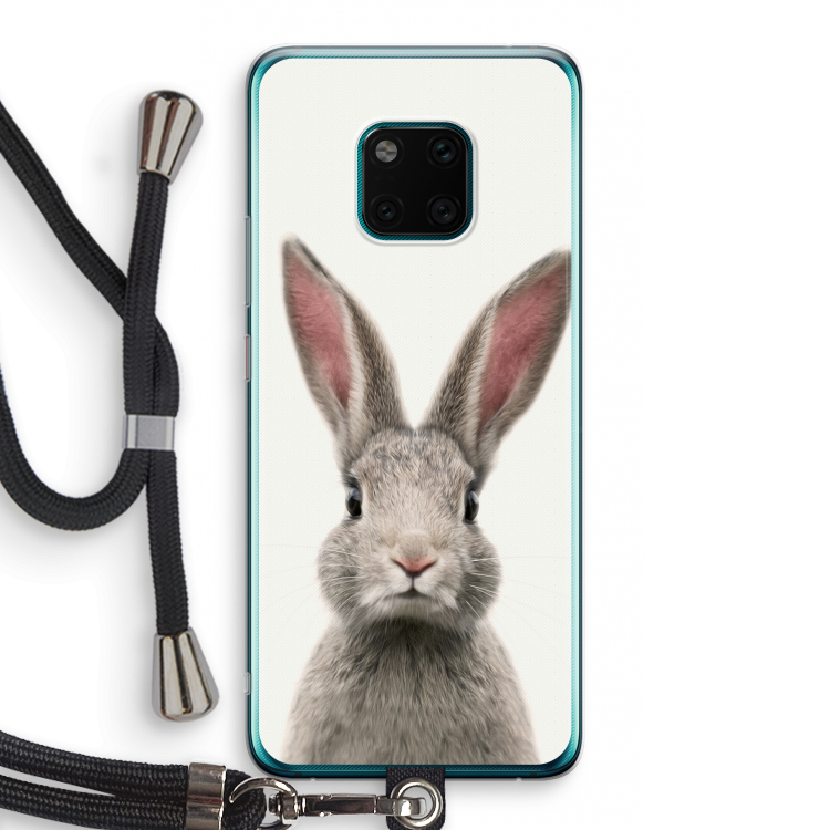 Daisy: Huawei Mate 20 Pro Transparant Hoesje met koord