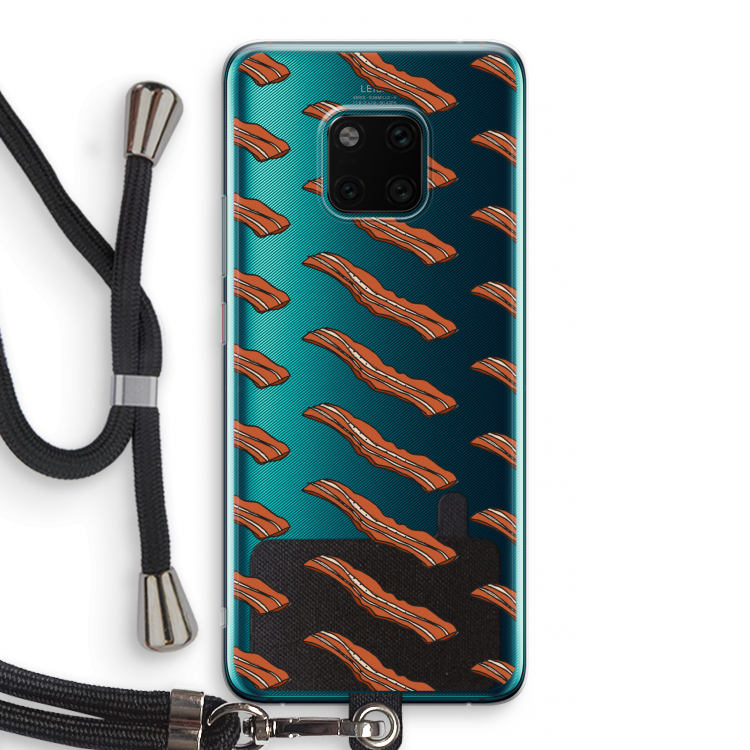 Bacon to my eggs #2: Huawei Mate 20 Pro Transparant Hoesje met koord