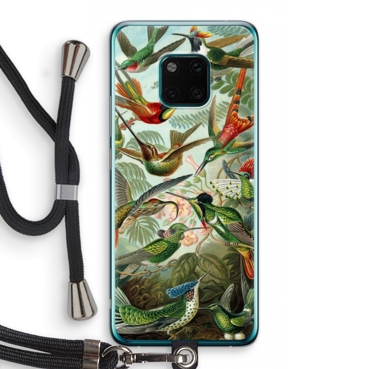 Haeckel Trochilidae: Huawei Mate 20 Pro Transparant Hoesje met koord