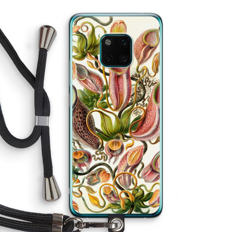 Haeckel Nepenthaceae: Huawei Mate 20 Pro Transparant Hoesje met koord
