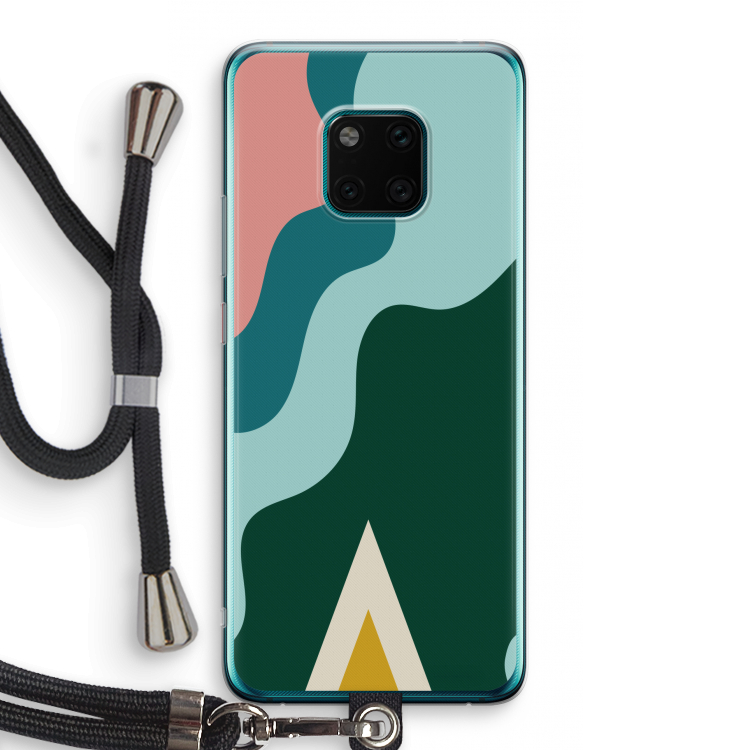 Noor B: Huawei Mate 20 Pro Transparant Hoesje met koord