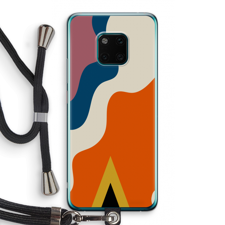 Noor A: Huawei Mate 20 Pro Transparant Hoesje met koord