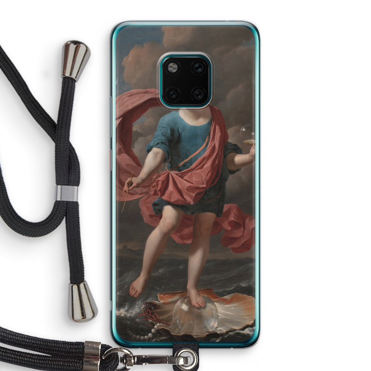 Soap Bubbles: Huawei Mate 20 Pro Transparant Hoesje met koord