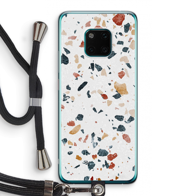 Terrazzo N°4: Huawei Mate 20 Pro Transparant Hoesje met koord