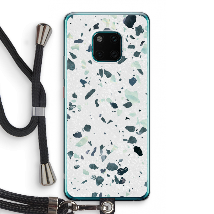 Terrazzo N°2: Huawei Mate 20 Pro Transparant Hoesje met koord