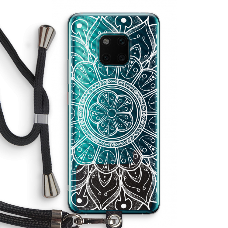 Roses Are Red: Huawei Mate 20 Pro Transparant Hoesje met koord