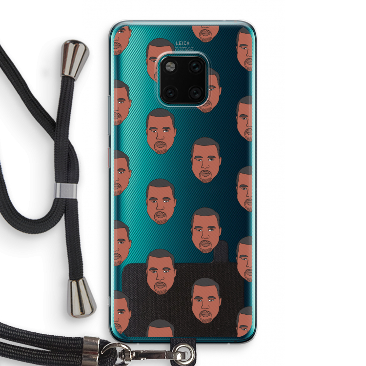 Kanye Call Me?: Huawei Mate 20 Pro Transparant Hoesje met koord