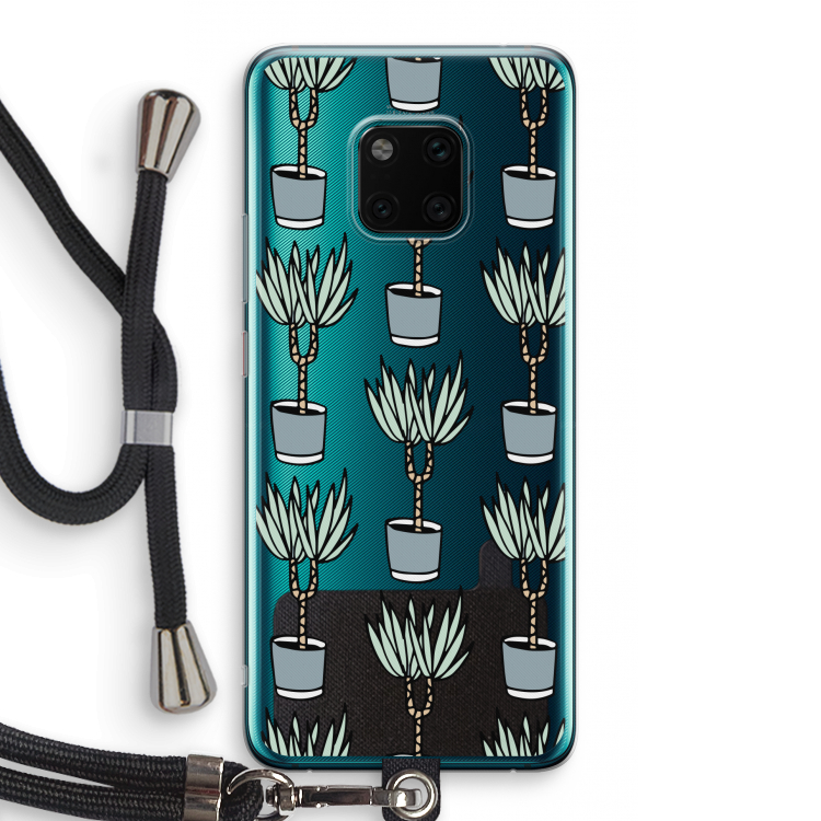 Boompje: Huawei Mate 20 Pro Transparant Hoesje met koord