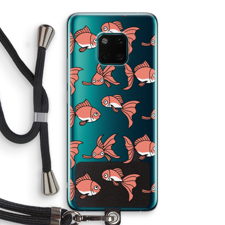 Blub: Huawei Mate 20 Pro Transparant Hoesje met koord
