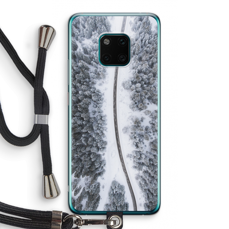 Snøfall: Huawei Mate 20 Pro Transparant Hoesje met koord