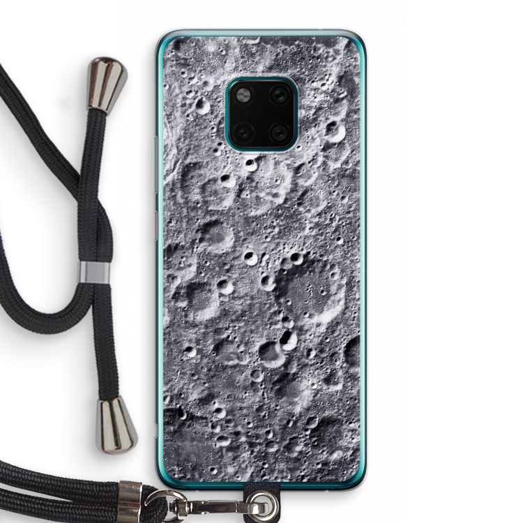 Maanlandschap: Huawei Mate 20 Pro Transparant Hoesje met koord