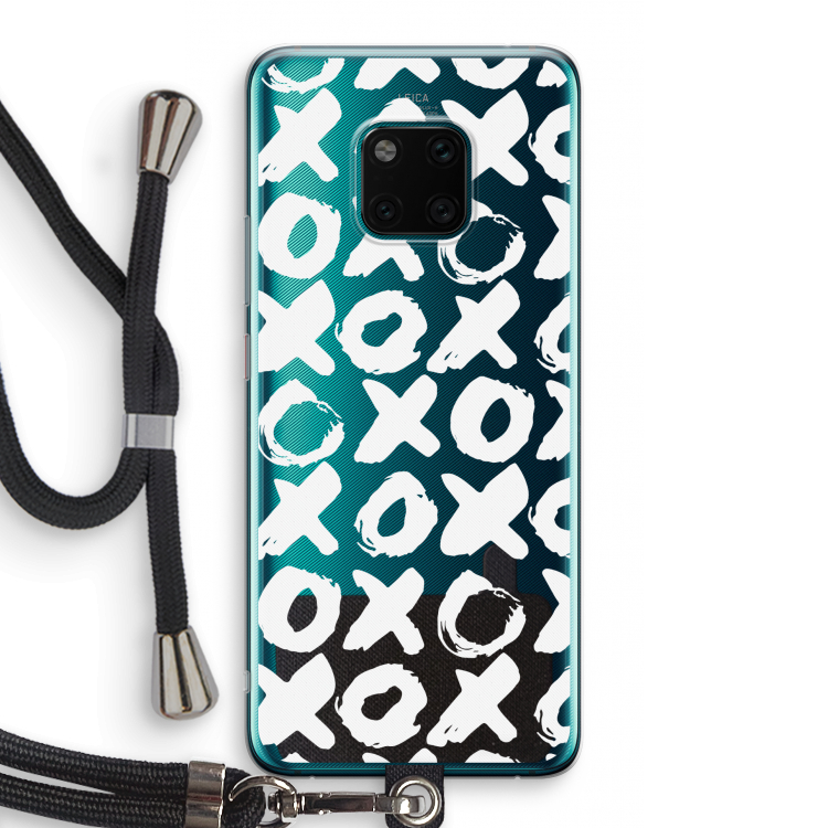 XOXO: Huawei Mate 20 Pro Transparant Hoesje met koord