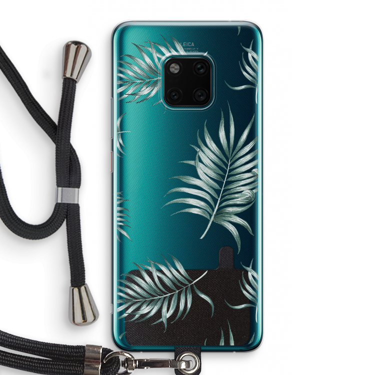 Simple leaves: Huawei Mate 20 Pro Transparant Hoesje met koord