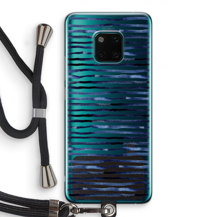 Verrassende lijnen: Huawei Mate 20 Pro Transparant Hoesje met koord