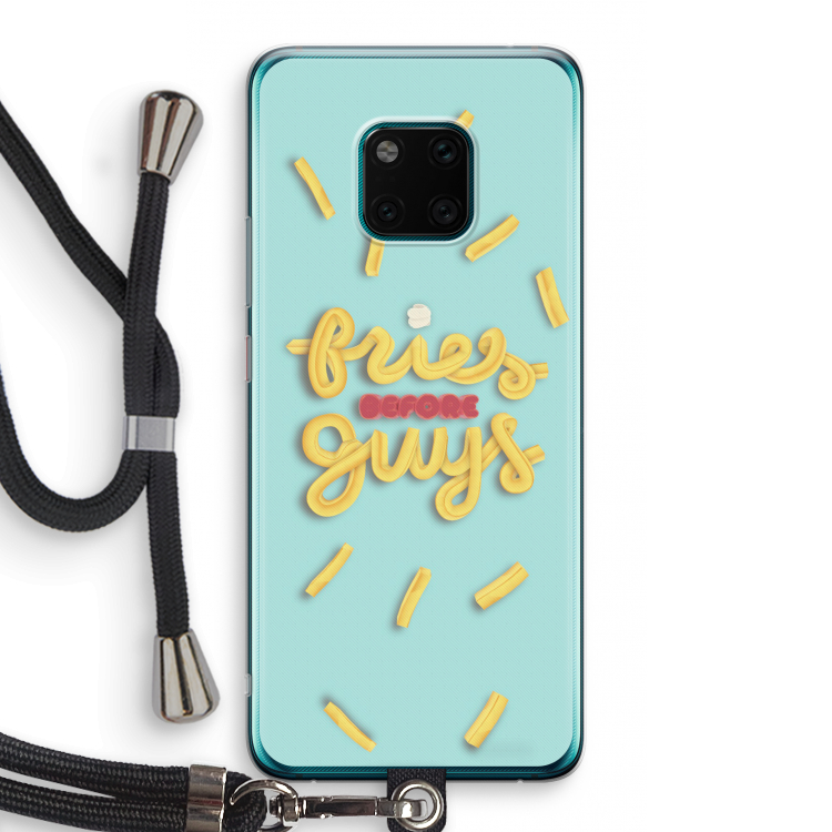 Always fries: Huawei Mate 20 Pro Transparant Hoesje met koord