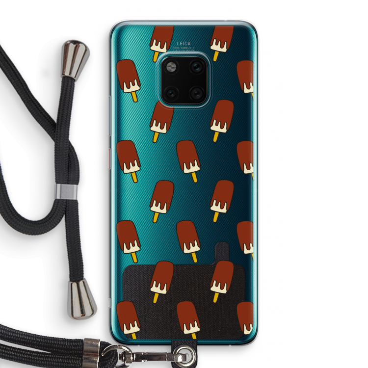 Yummy: Huawei Mate 20 Pro Transparant Hoesje met koord