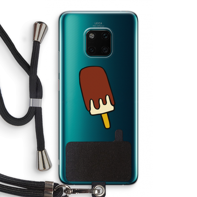 Frisco: Huawei Mate 20 Pro Transparant Hoesje met koord