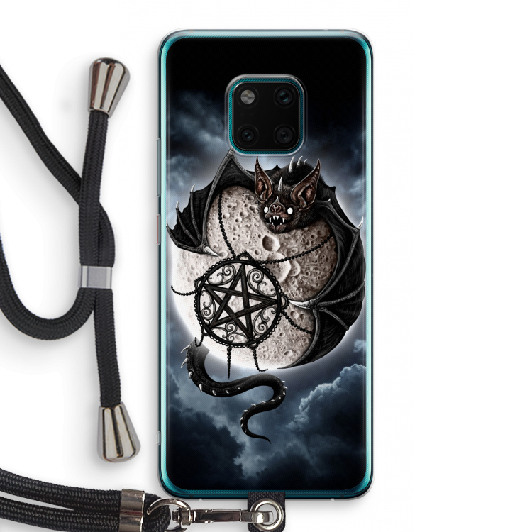 Volle maan: Huawei Mate 20 Pro Transparant Hoesje met koord
