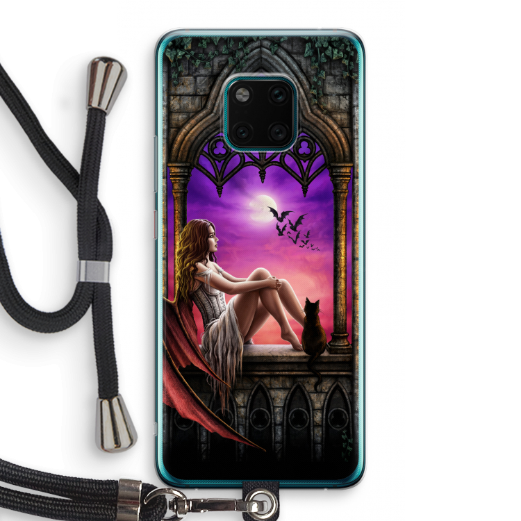 Kinderen van de nacht: Huawei Mate 20 Pro Transparant Hoesje met koord