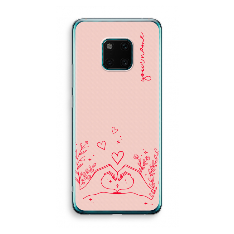 Love is in the air: Huawei Mate 20 Pro Transparant Hoesje