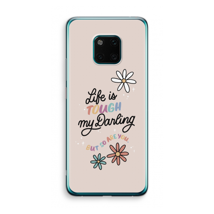 Tough Life: Huawei Mate 20 Pro Transparant Hoesje