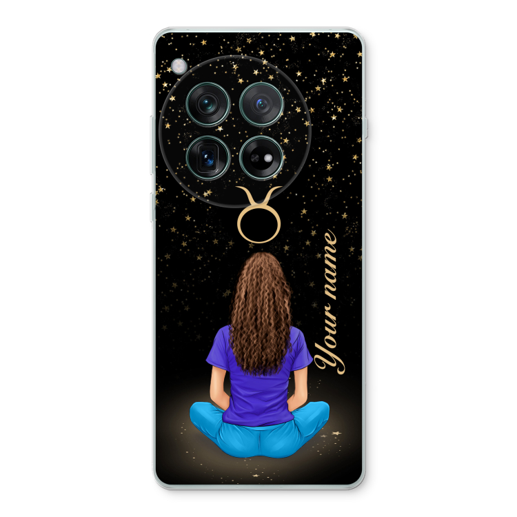 CaseCompany Transparent_stars_oneplus