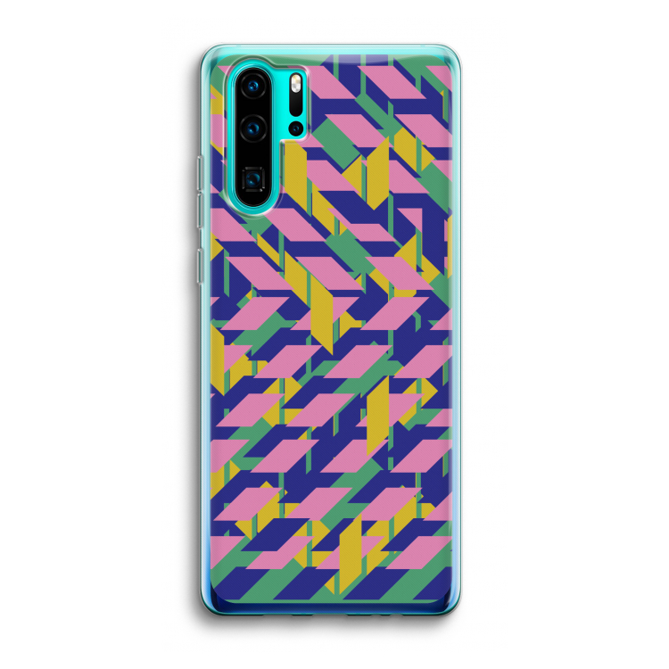 Skew Blush 1: Huawei P30 Pro Transparant Hoesje
