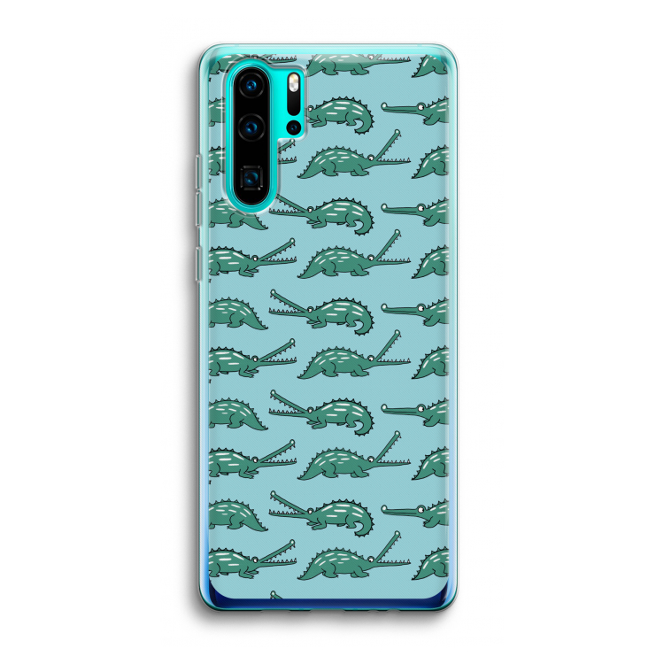 Kroko: Huawei P30 Pro Transparant Hoesje