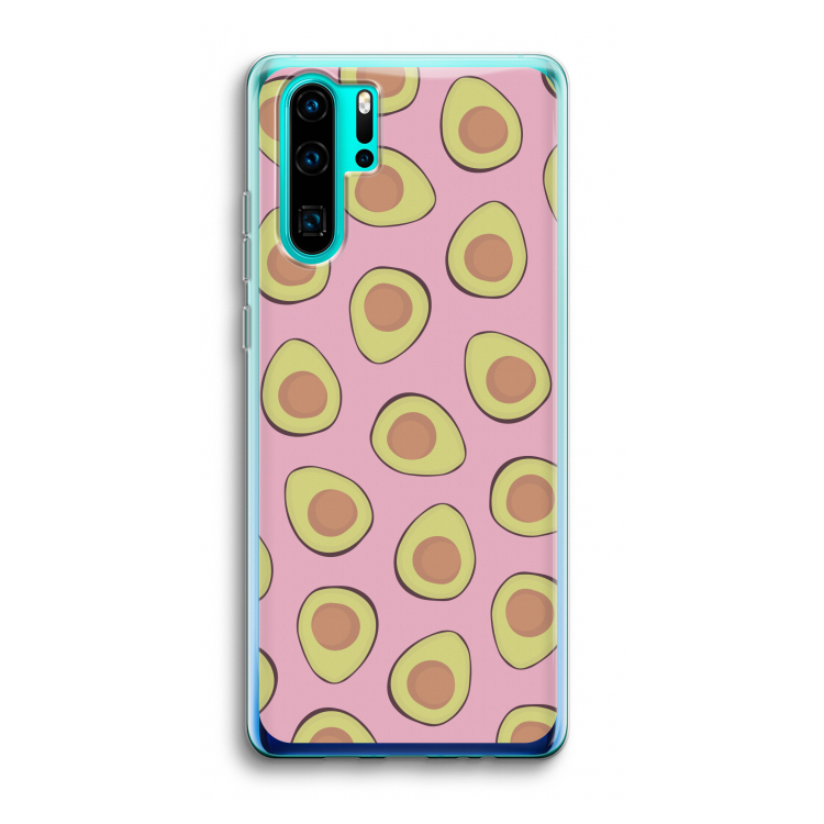Dancing avocados: Huawei P30 Pro Transparant Hoesje