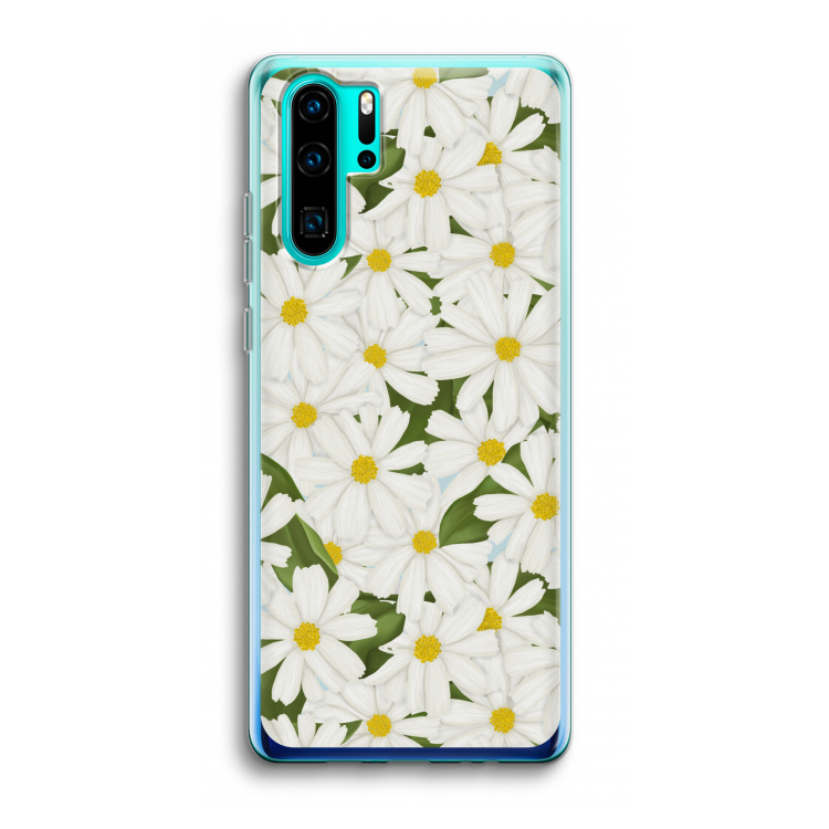 Summer Daisies: Huawei P30 Pro Transparant Hoesje