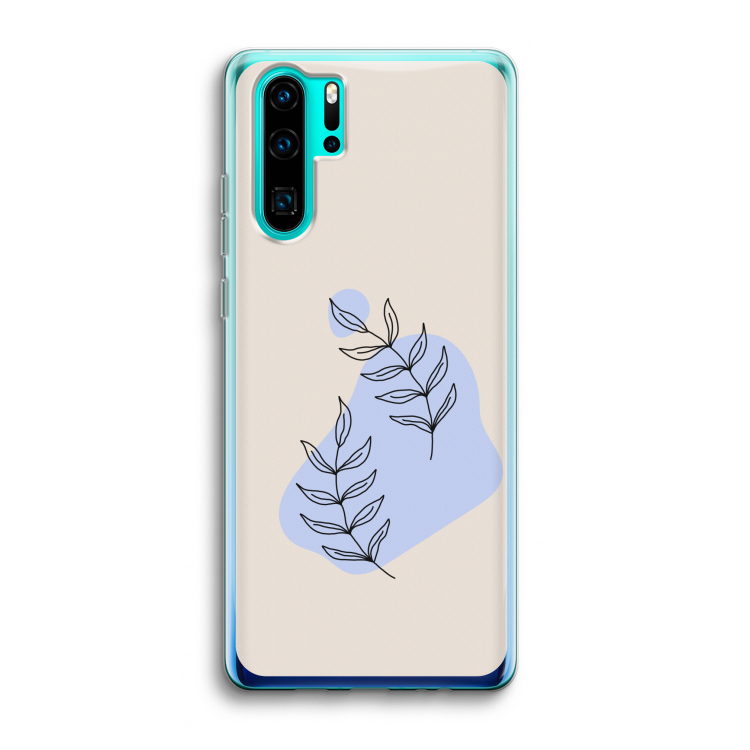 Leaf me if you can: Huawei P30 Pro Transparant Hoesje