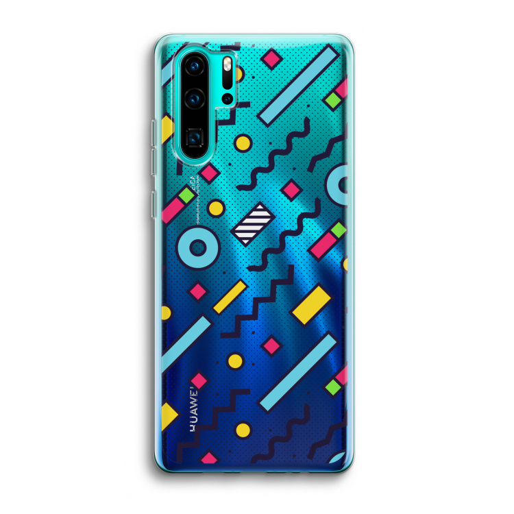8-bit N°8: Huawei P30 Pro Transparant Hoesje
