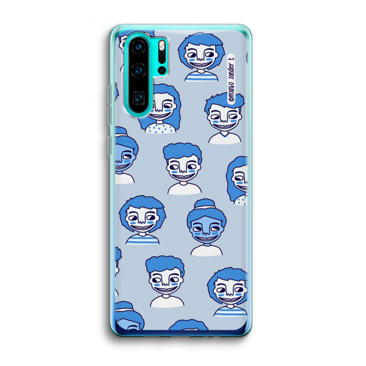 Gezichtjes: Huawei P30 Pro Transparant Hoesje