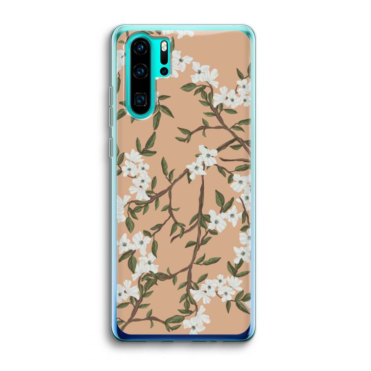Blossoming spring: Huawei P30 Pro Transparant Hoesje