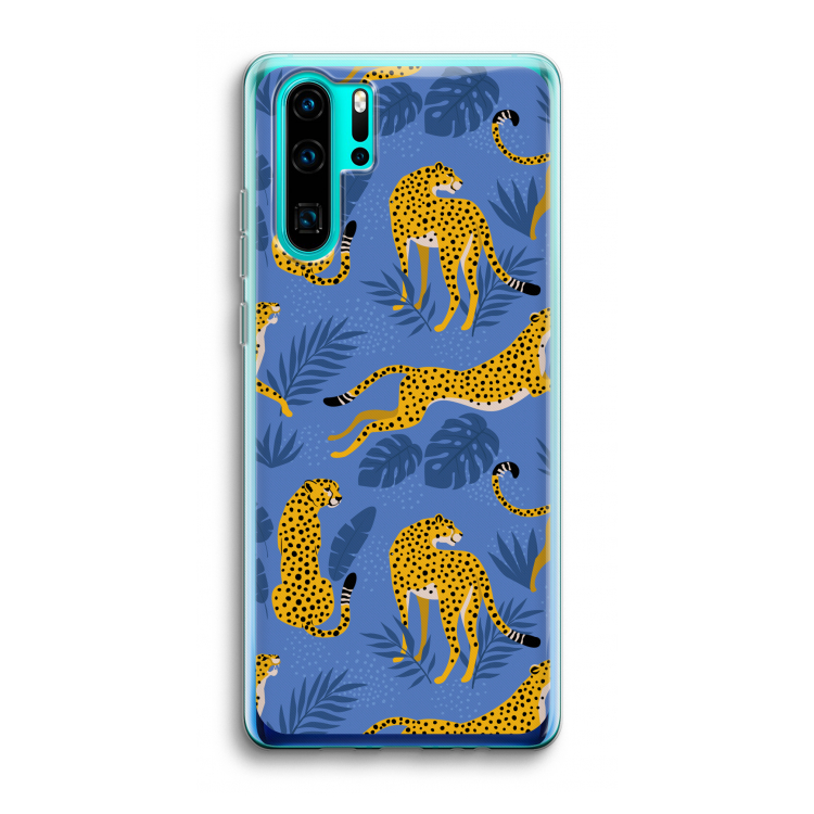 Luipaard: Huawei P30 Pro Transparant Hoesje