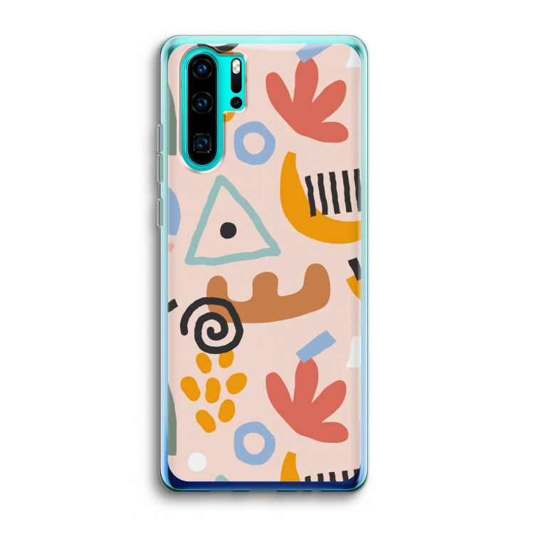 Abstract: Huawei P30 Pro Transparant Hoesje