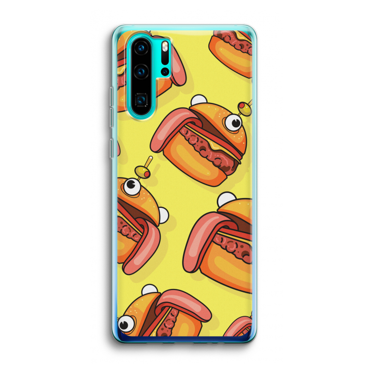 Hamburger: Huawei P30 Pro Transparant Hoesje