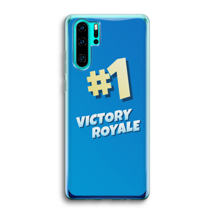 Victory Royale: Huawei P30 Pro Transparant Hoesje