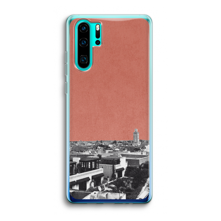 Marrakech Skyline : Huawei P30 Pro Transparant Hoesje