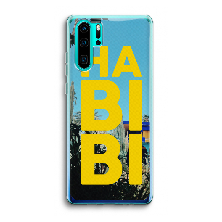 Habibi Majorelle : Huawei P30 Pro Transparant Hoesje